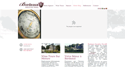 Desktop Screenshot of bordeaux-executive-travel.com